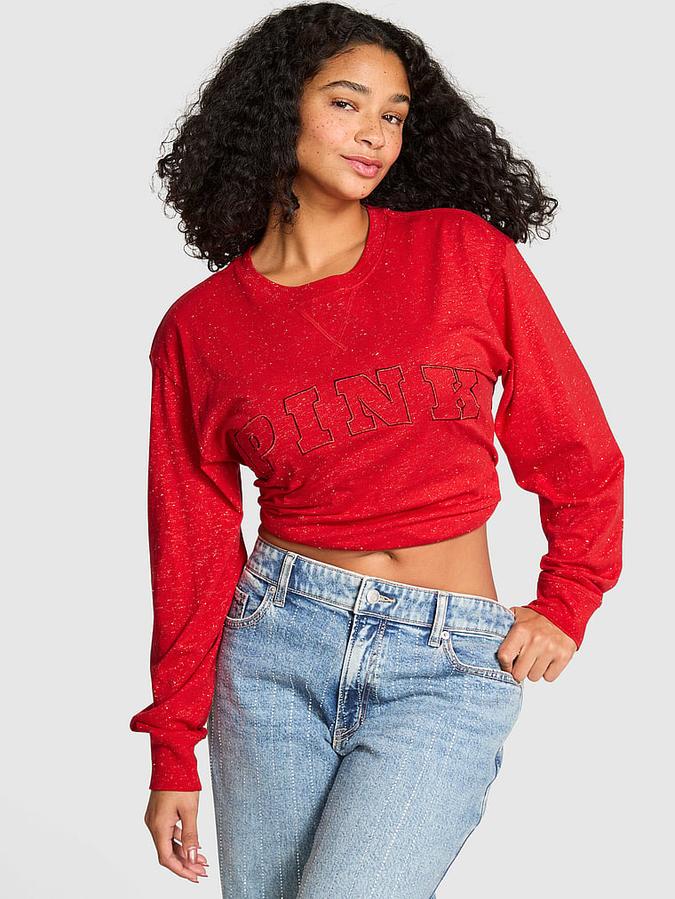 Campus Cotton Long-Sleeve Tee