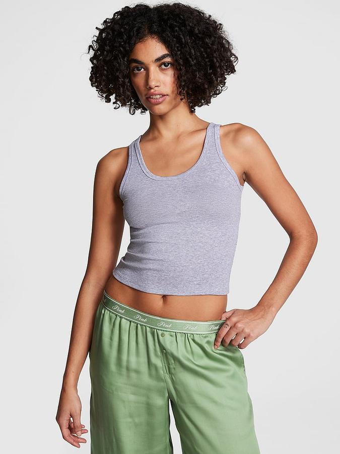 Ribbed Modal Scoop Tank image number 0