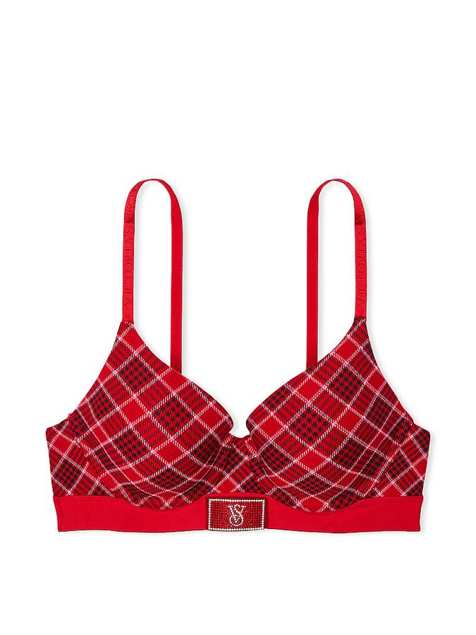 Shine Patch Lightly Lined Demi Bra image number 0