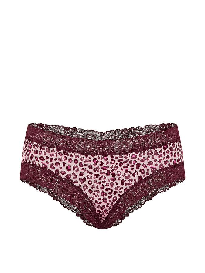 PINK Wink? Lace-Trim Cheeky Panty image number 2