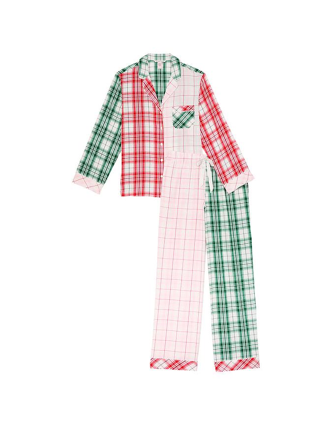 Flannel Long Pajama Set image number 2