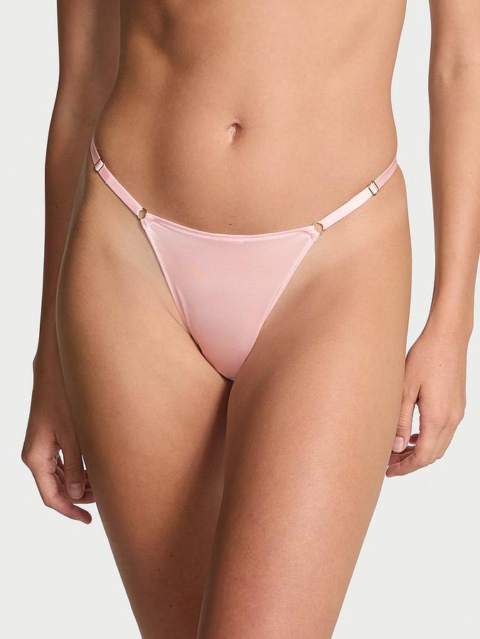 Hardware Adjustable V-String Panty