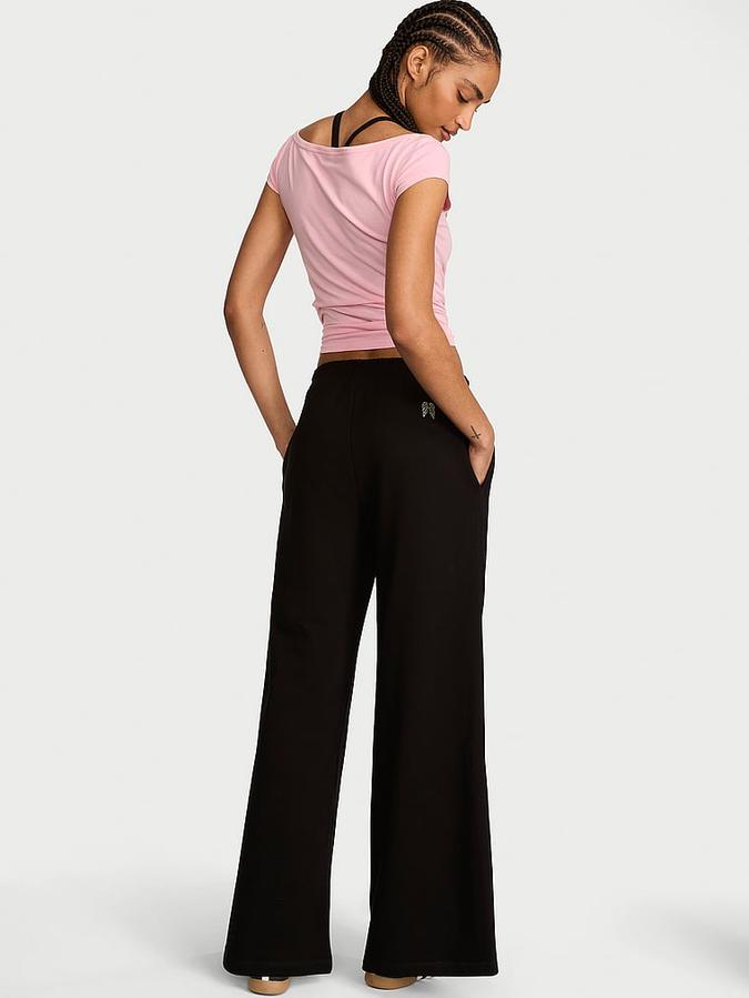 Off-Duty Terry Extra-Wide-Leg Sweatpant