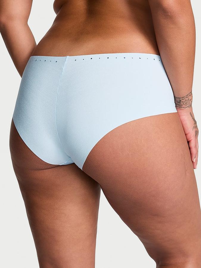 No-Show Shine-Trim Cheeky Panty image number 1