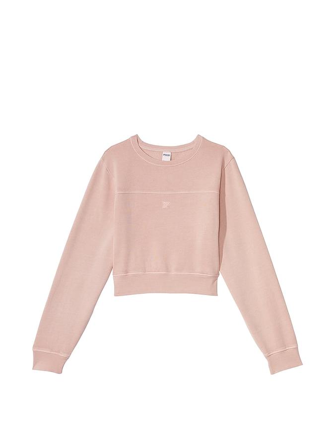 Ivy Fleece Yoke Seam Crew Sweatshirt image number 2