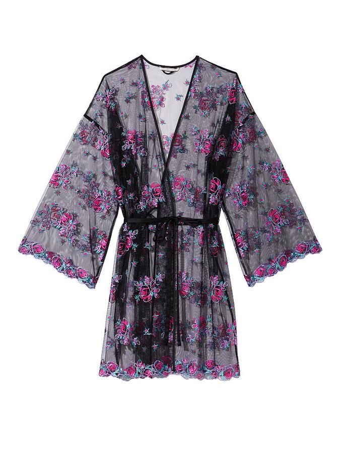 victoria's secret Heavenly by Victoria Supersoft Modal Kimono Robe Large  View -- Victoria's Secret