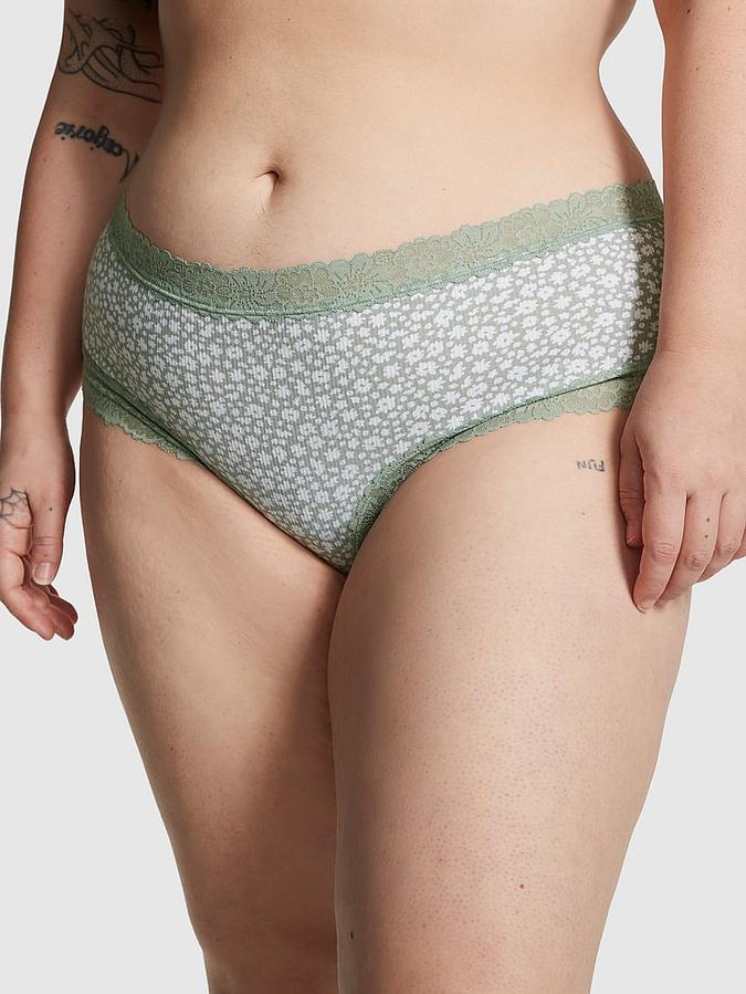 Wink Lace-Trim Cheeky Panty