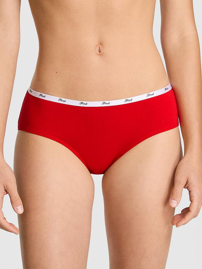 Logo Cotton Hiphugger Panty