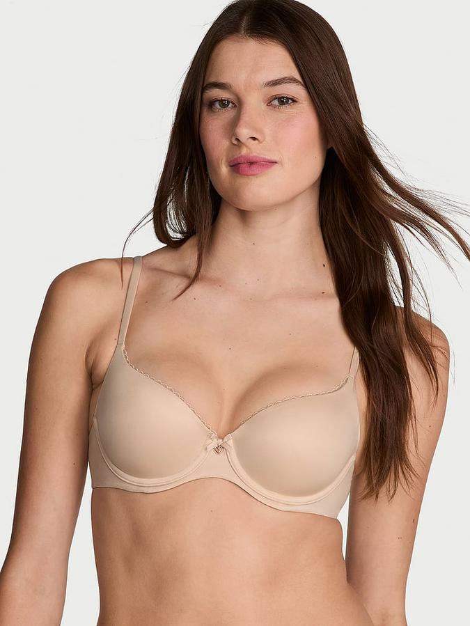 Lightly Lined Smooth Demi Bra image number 0