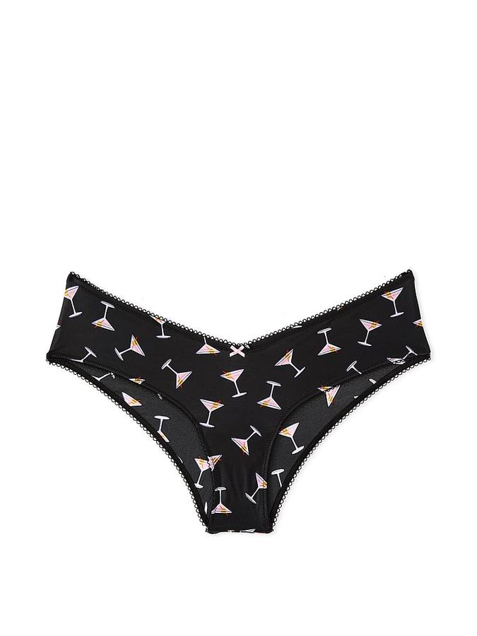 Printed High-Leg Cheeky Panty