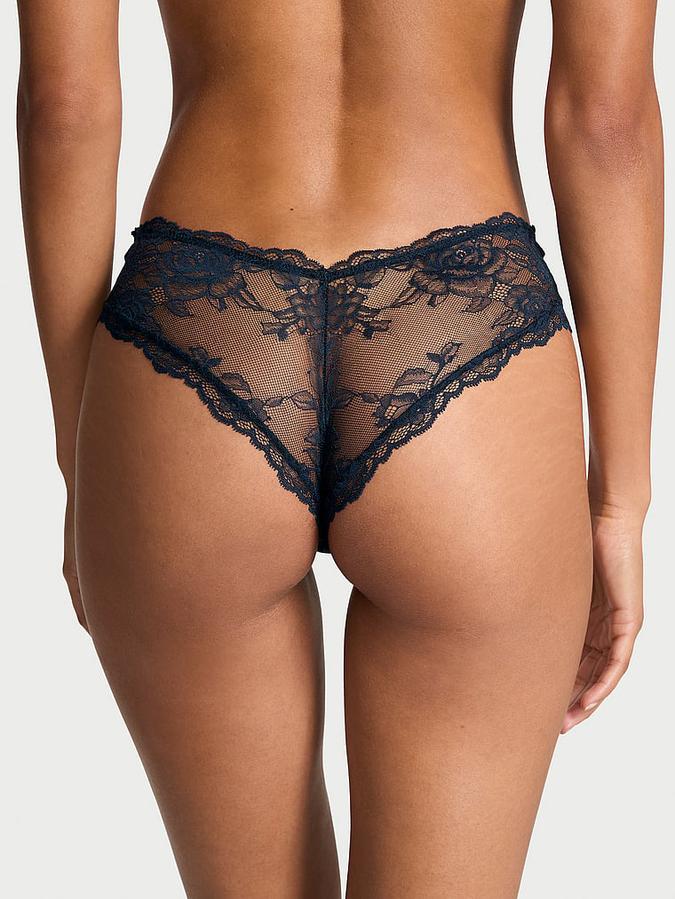 Rose Lace High-Leg Cheeky Panty image number 1