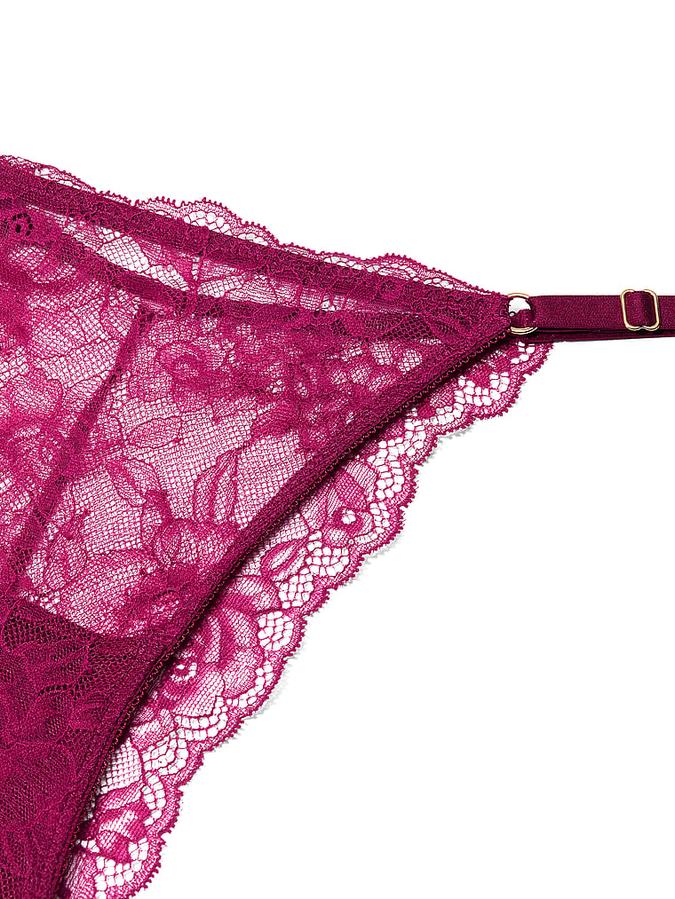Rose Lace Adjustable Brazilian Panty image number 3