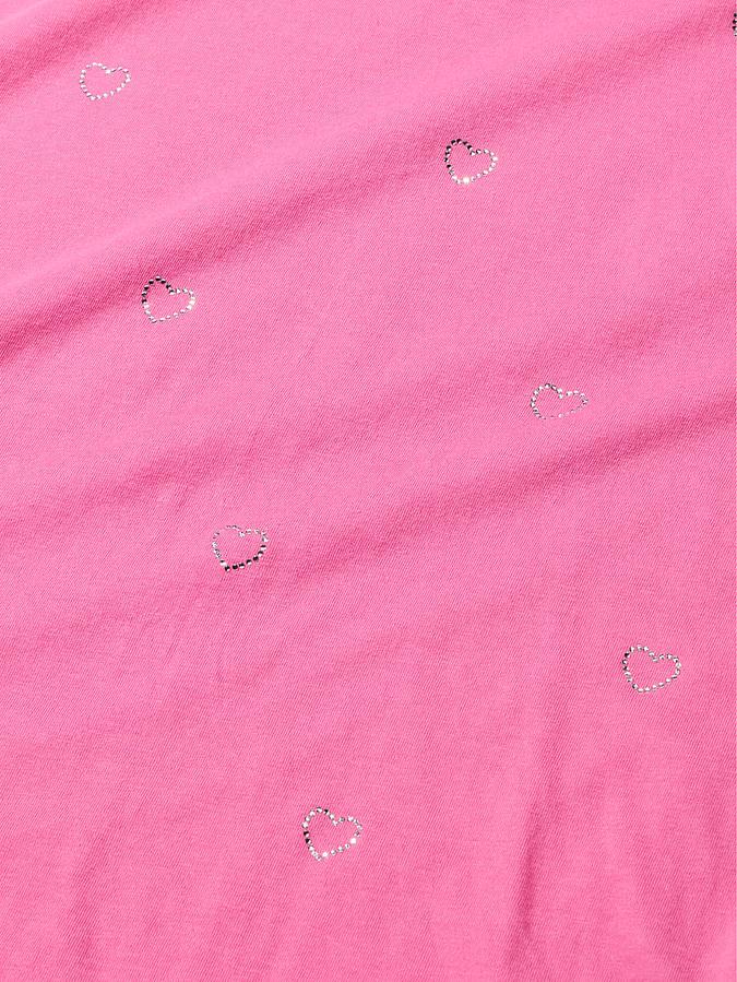 100% Cotton Shine Long Pajama Set image number 3