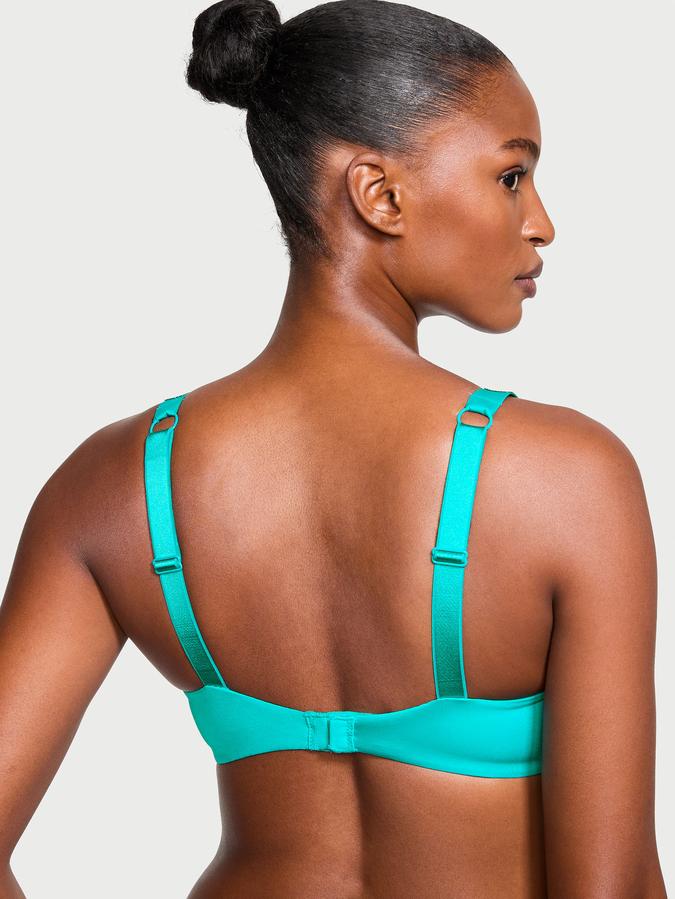 Shine Strap Push-Up Bra image number 1