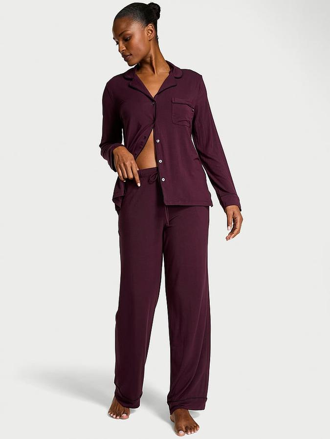 Modal Soft Long Pajama Set