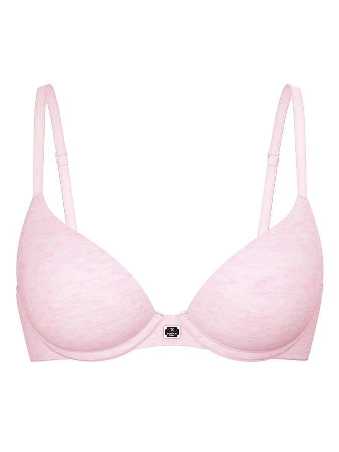 Cotton Logo Hardware Perfect Shape Push-Up Bra image number 2