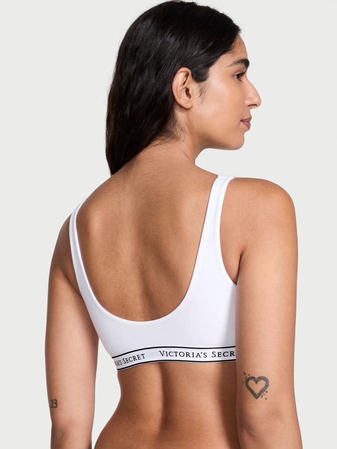 Cotton Wireless Scoop Bralette