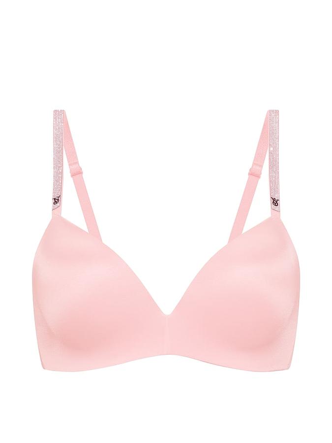 So Obsessed Shine Strap Wireless Push-Up Bra image number 2