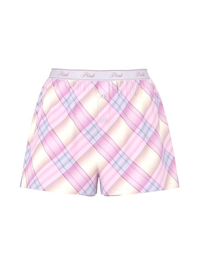 Silky Sleep Boxy Pajama Shorts image number 2