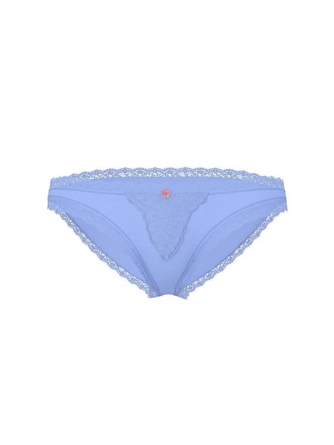 Lace-Trim Bikini Panty image number 2