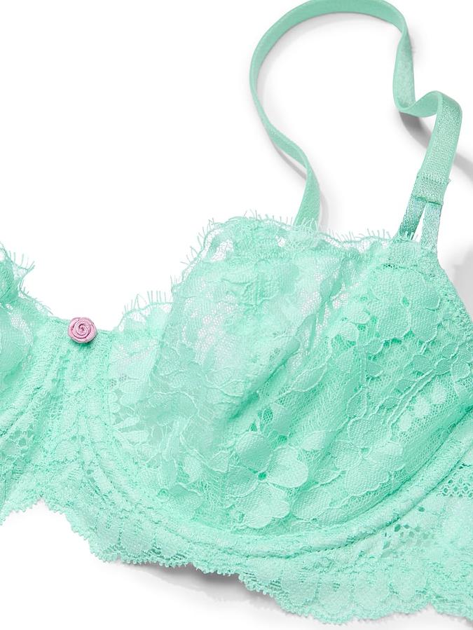 Wicked Unlined Lace Balconette Bra image number 3