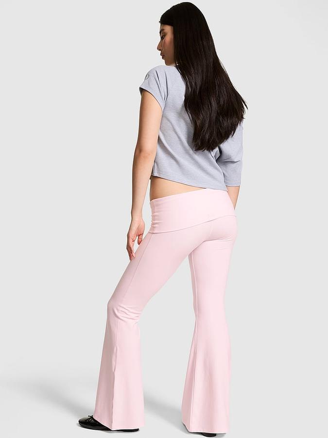 Soft Modal Foldover Super Flare Leggings