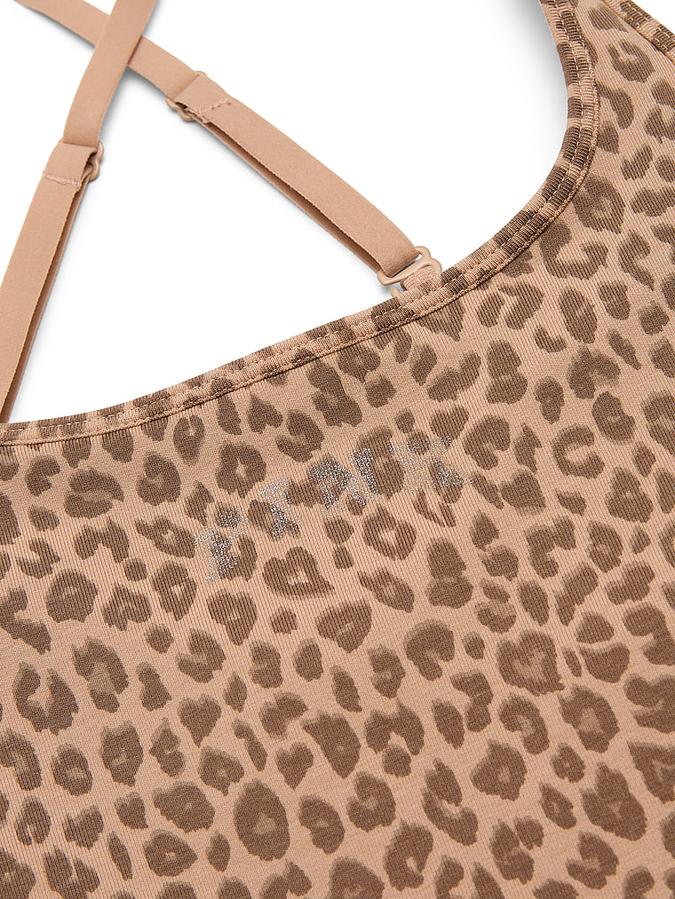 All-Day Cotton Square-Neck Bra Tank image number 3