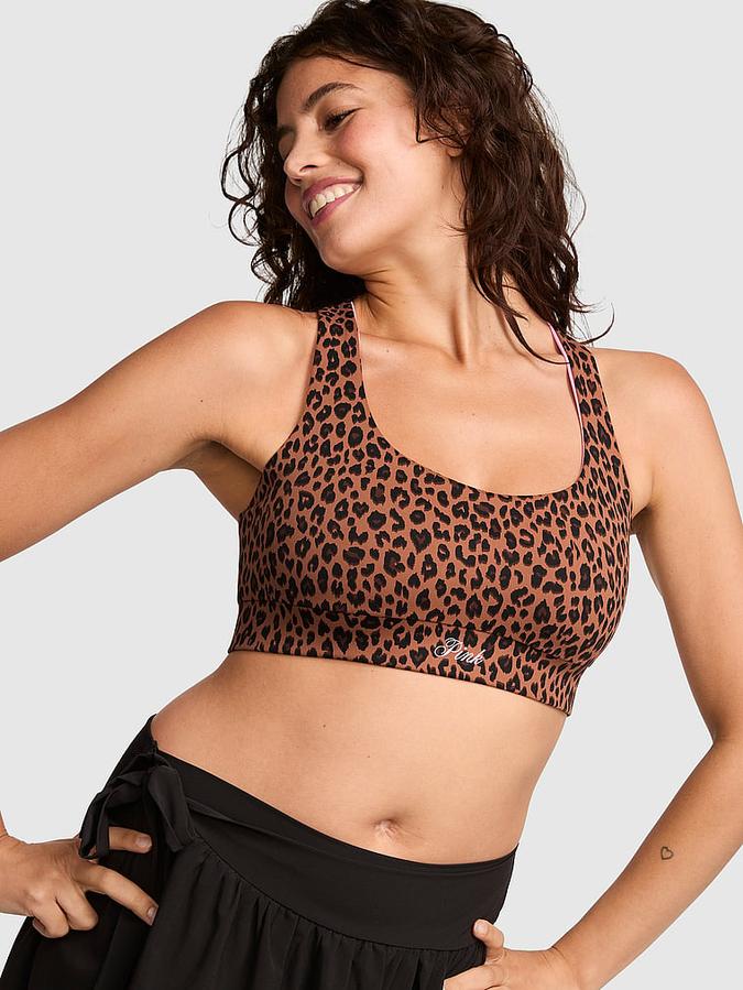 PINK Relay? Reversible Racerback Sports Bra