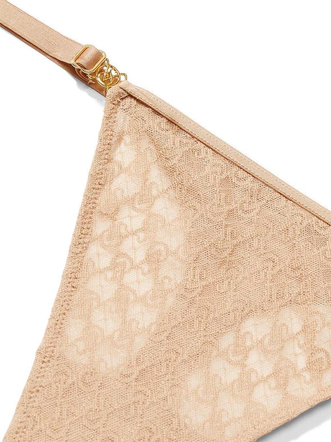 Icon by Victoria's Secret Lace Adjustable String Thong Panty image number 2