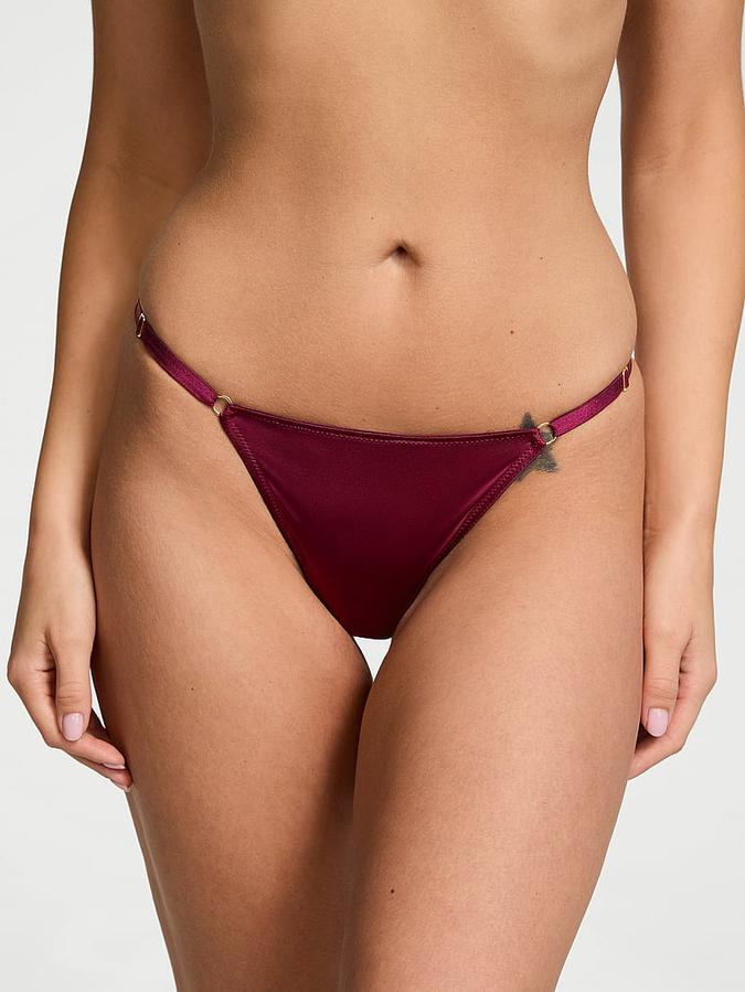 Hardware Adjustable V-String Panty image number 0
