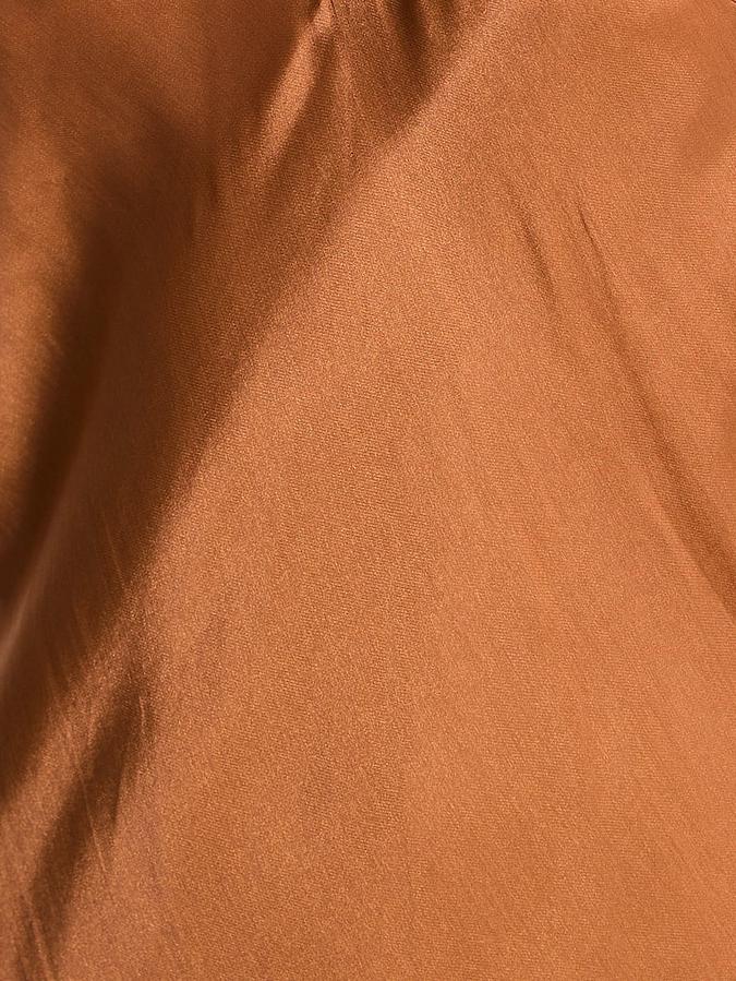 Luxe Sheer Satin Long Slip Dress image number 3