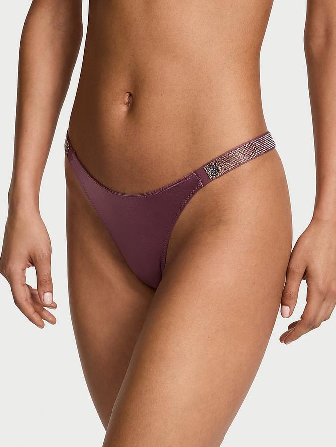 Shine Strap Brazilian Panty