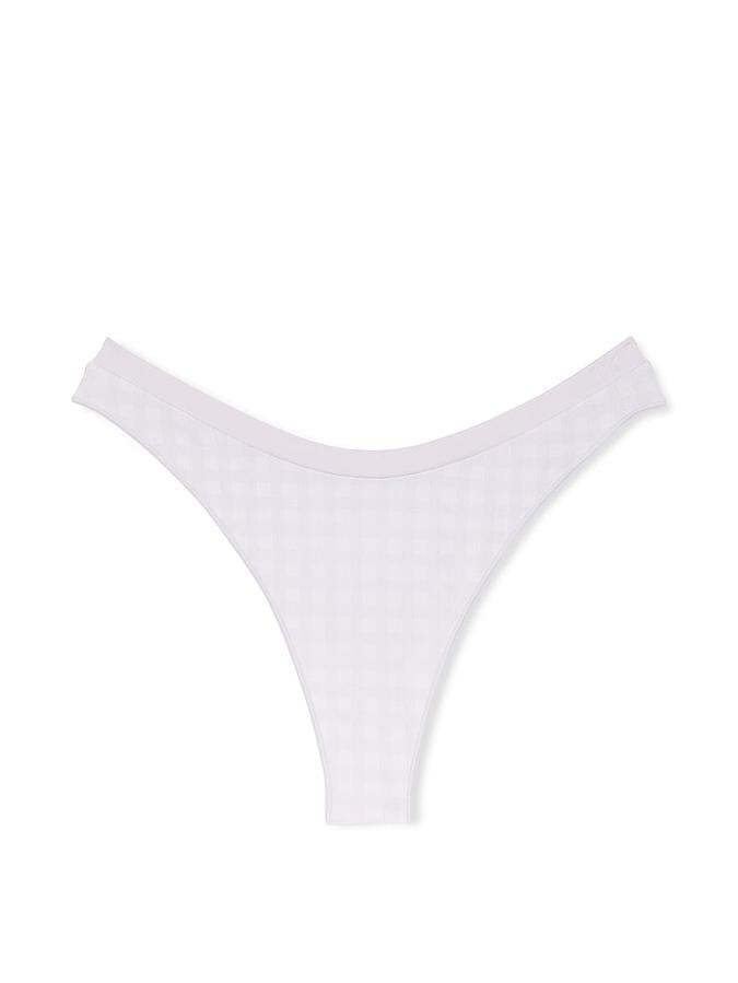 Seamless High-Leg Thong Panty image number 2