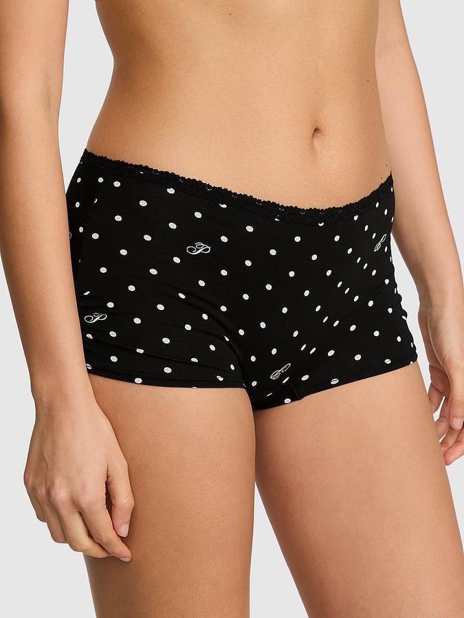 Cotton Dorm Boyshort Panty