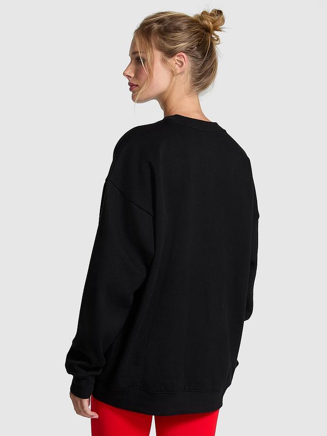 Ivy Fleece Oversized Crew Sweatshirt