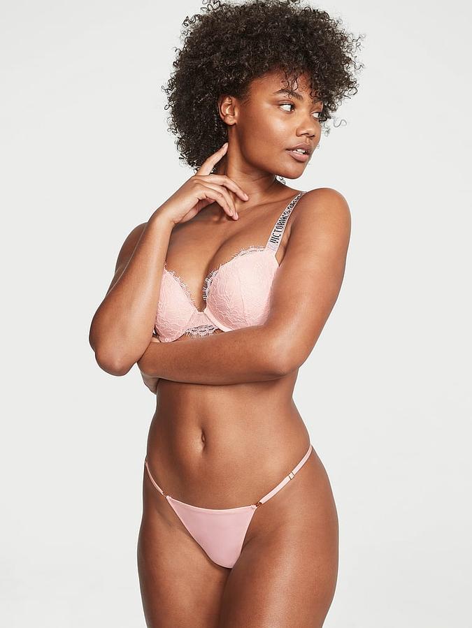 Adjustable String Thong Panty image number 0