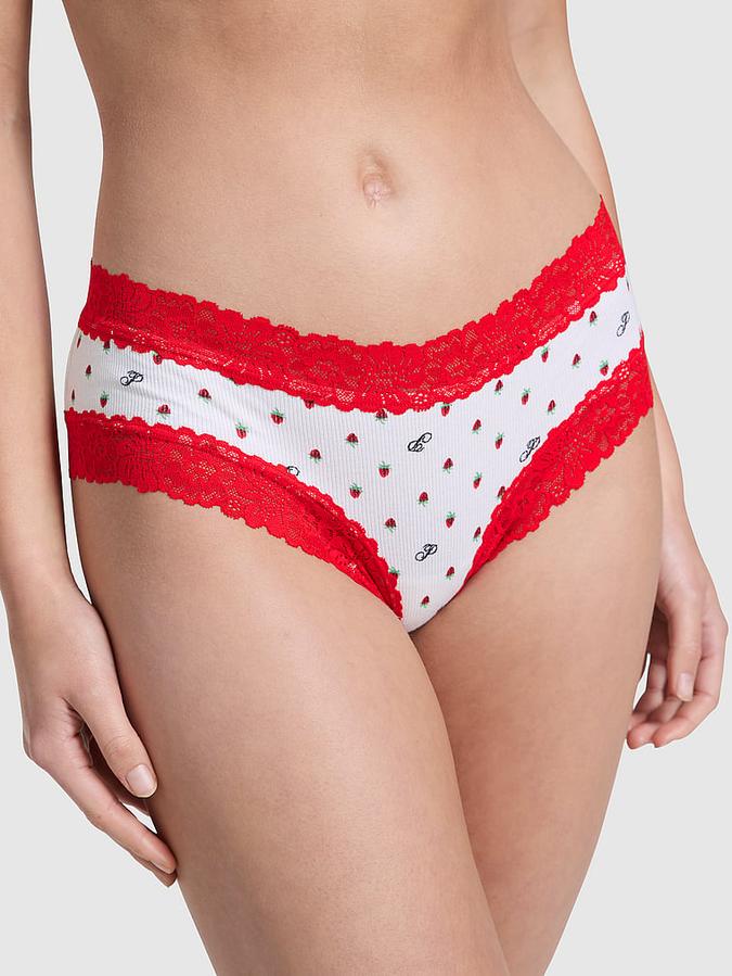 Wink Lace-Trim Cheeky Panty image number 3