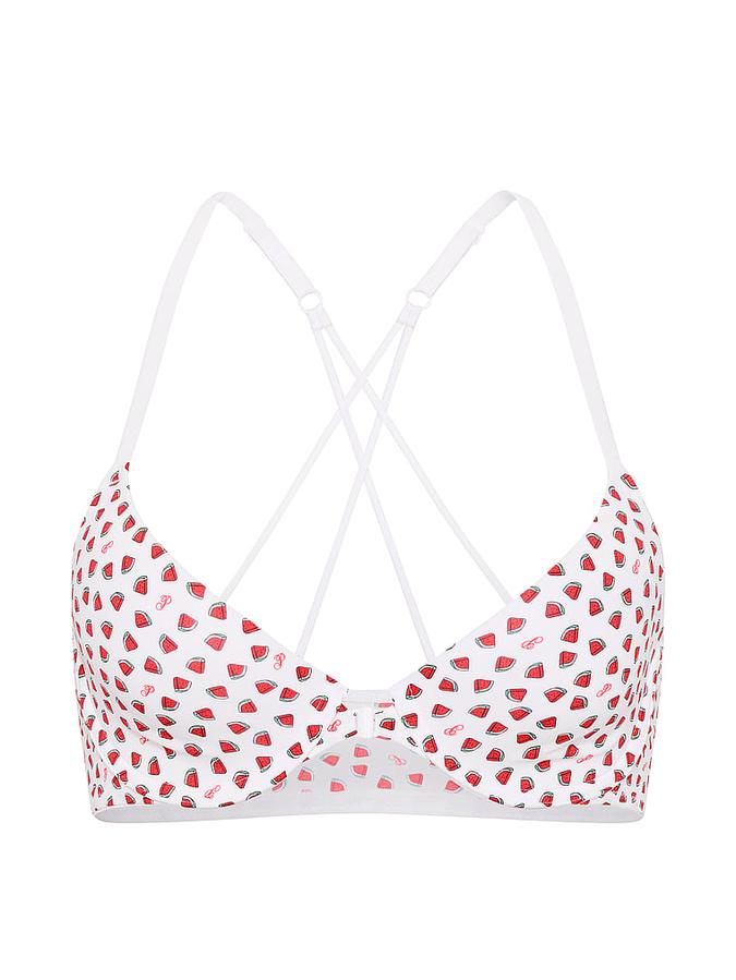Wear Everywhere&trade; Front-Close Lightly Lined Full Coverage Strappy T-Shirt Bra image number 2