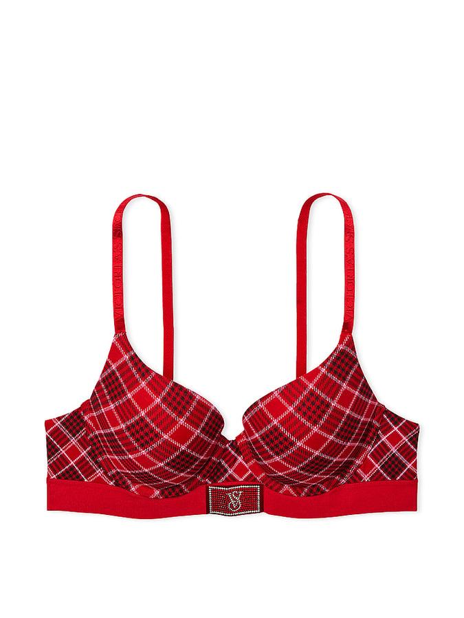 Shine Patch Push-Up Perfect Shape Bra image number 0