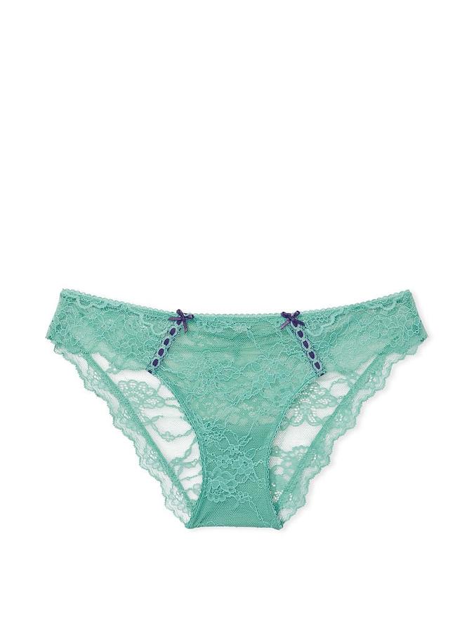 Ribbon Slot Lace Cheekini Panty image number 2