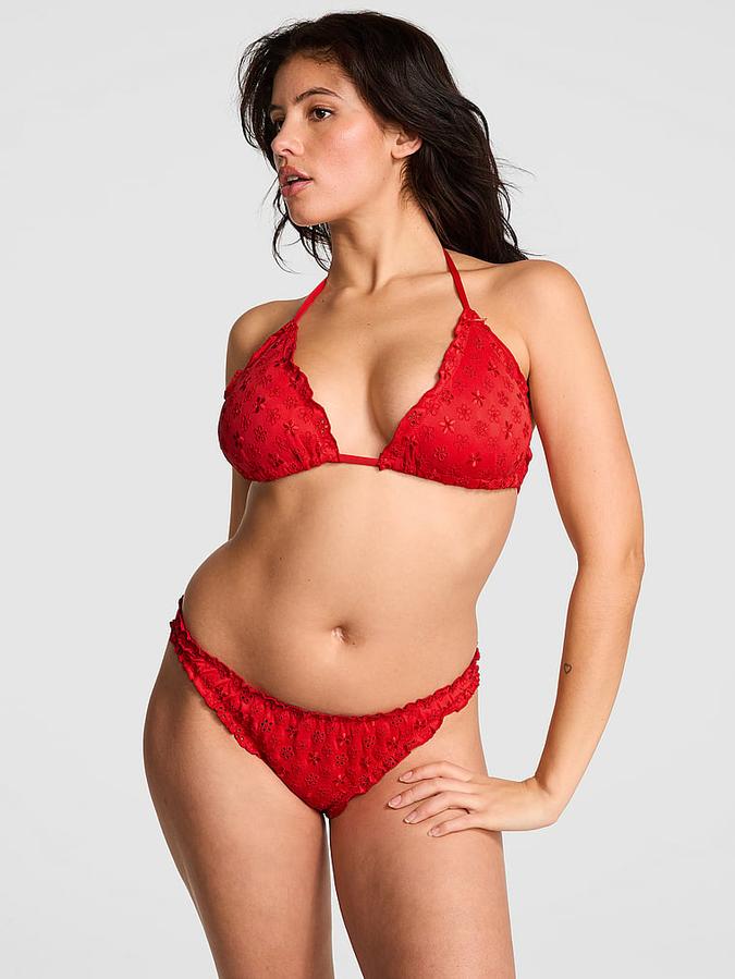 Reign Eyelet Bikini Top image number 0