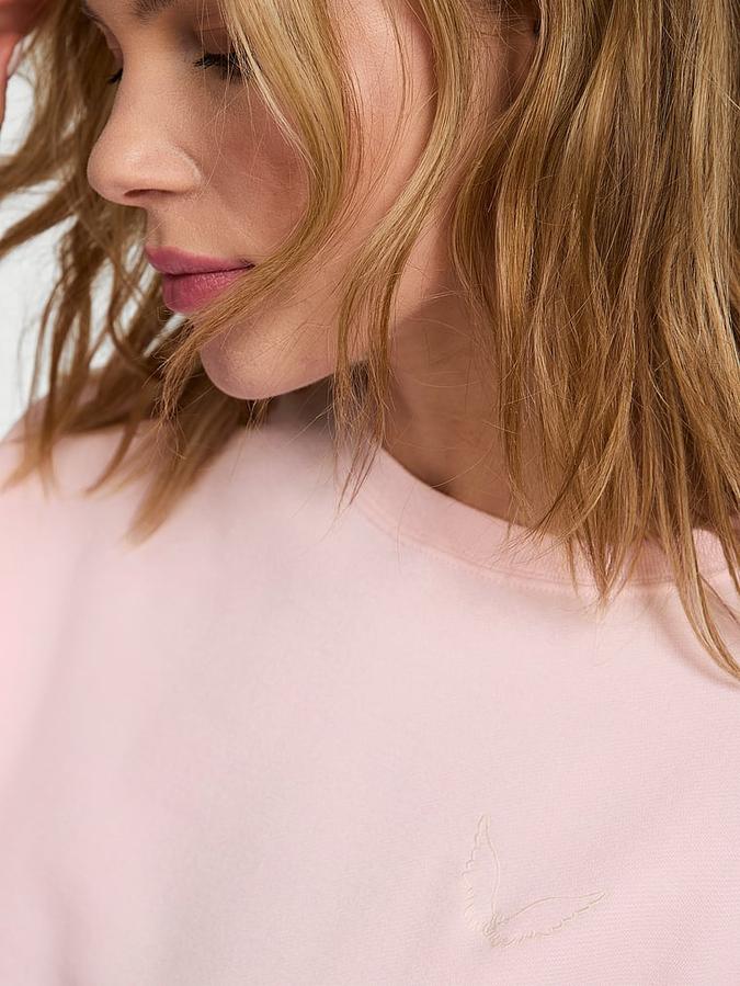 Brushed Modal Fleece Crewneck image number 3