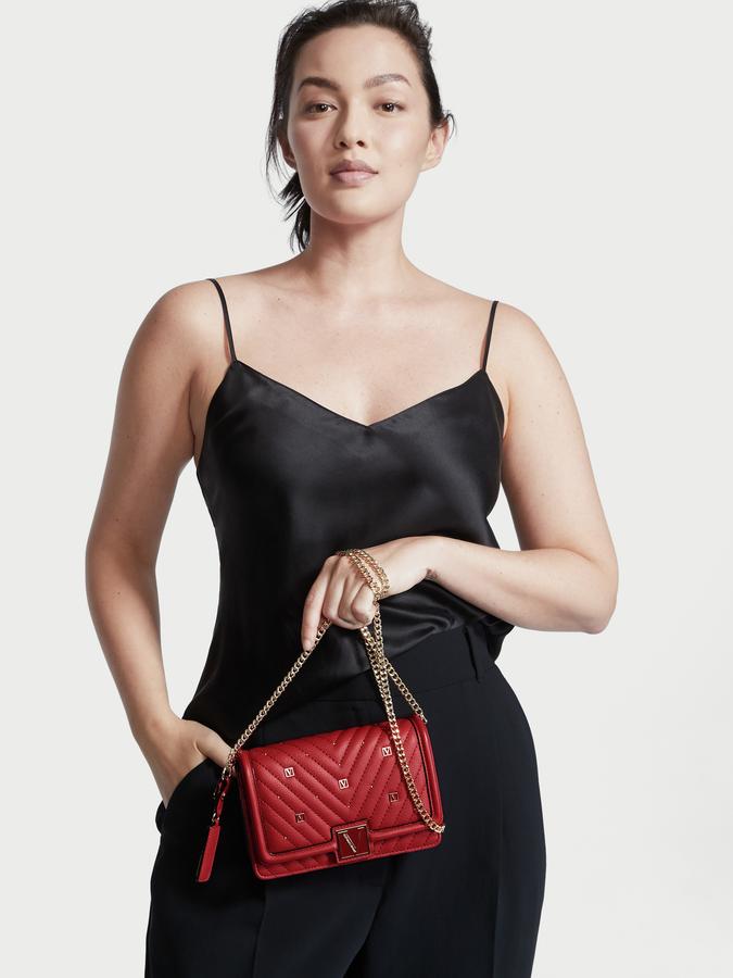 The Victoria Small Bond Street Crossbody Real Red image number 3