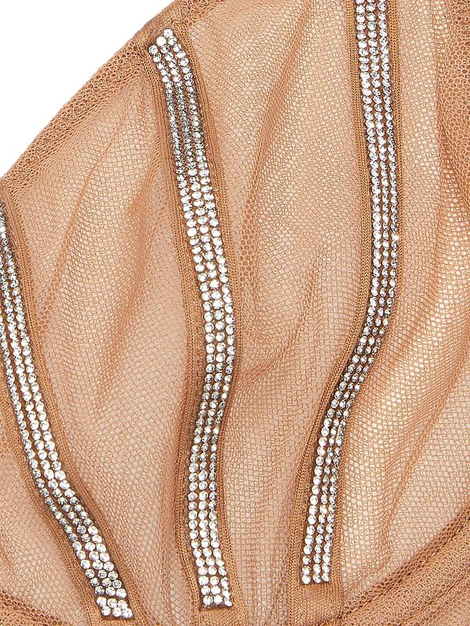 Sheer Shine Unlined Low-Cut Demi Bra image number 3