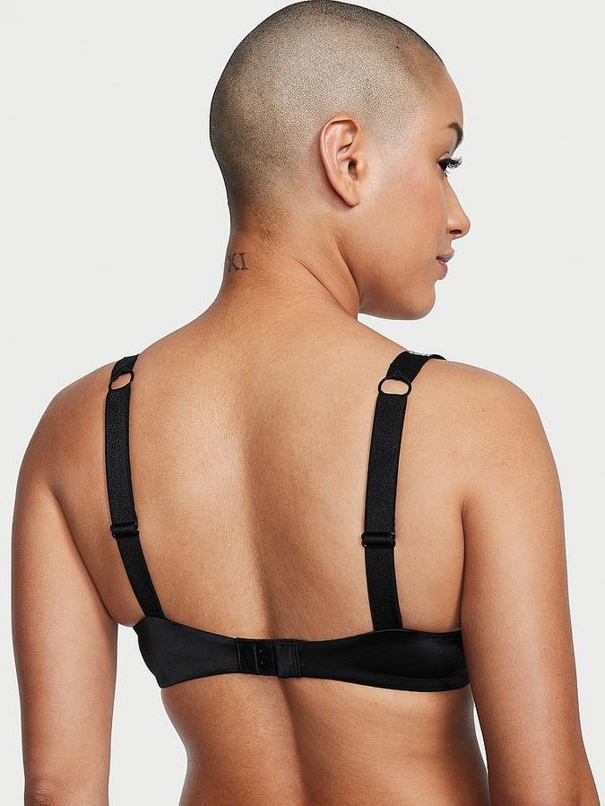 Shine Strap Push-Up Bra image number 1