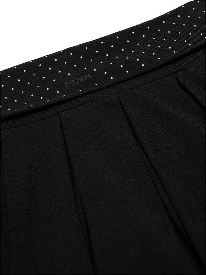 All-Day Cotton Foldover Pleated Skort image number 4
