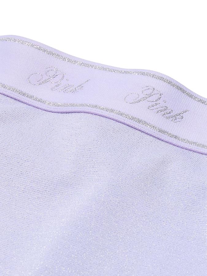 Logo Cotton Shimmer Boyshort Panty
