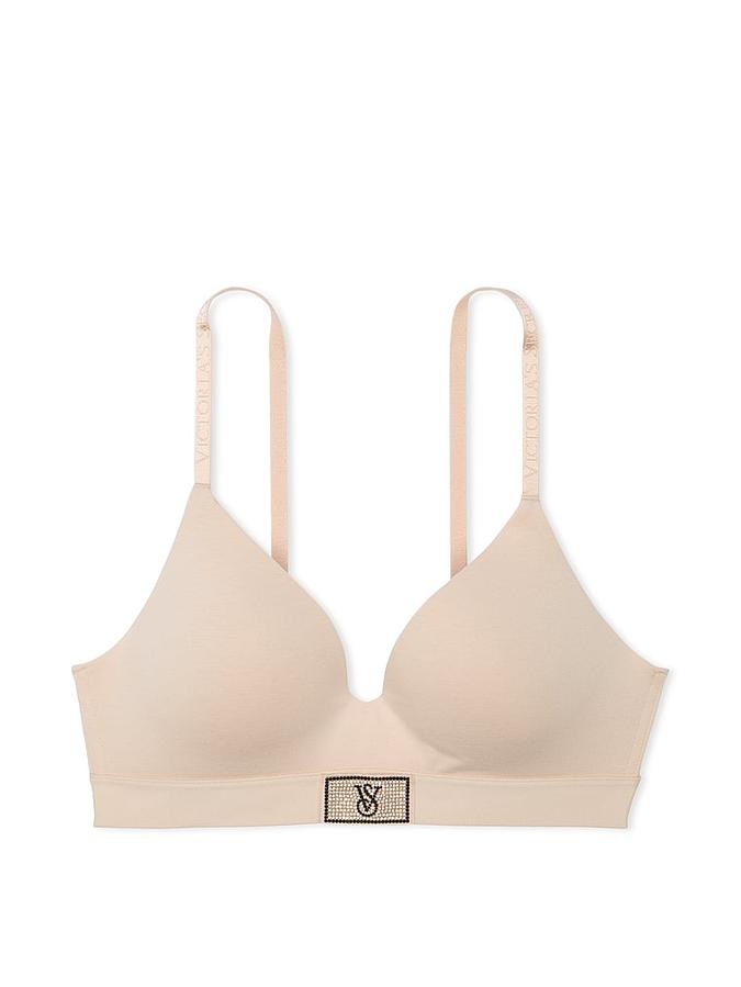 Shine Patch Lightly Lined Wireless Bra image number 0
