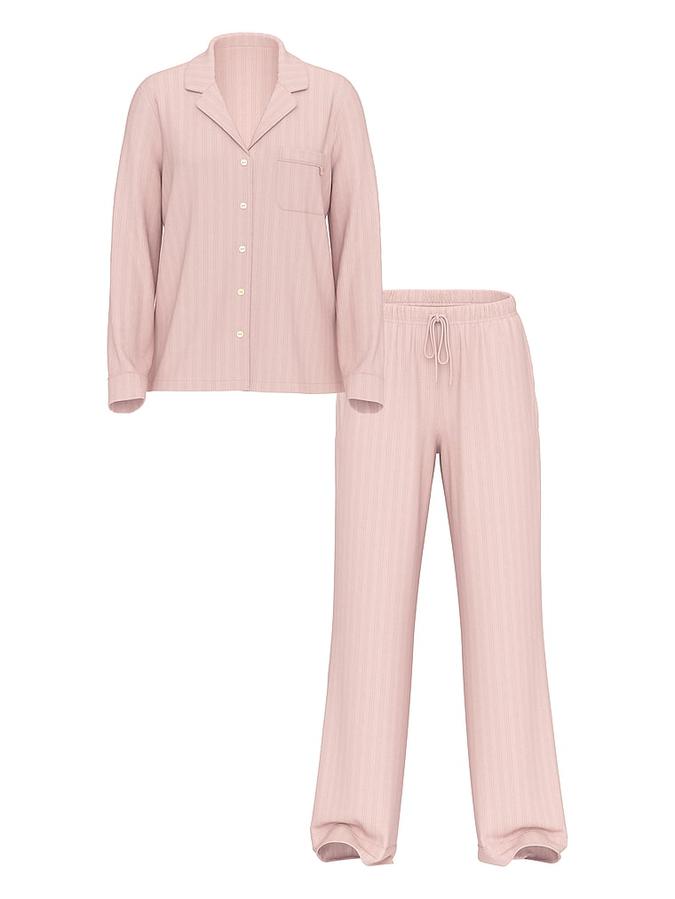 Ultra-Fine Modal Long Pajama Set image number 2