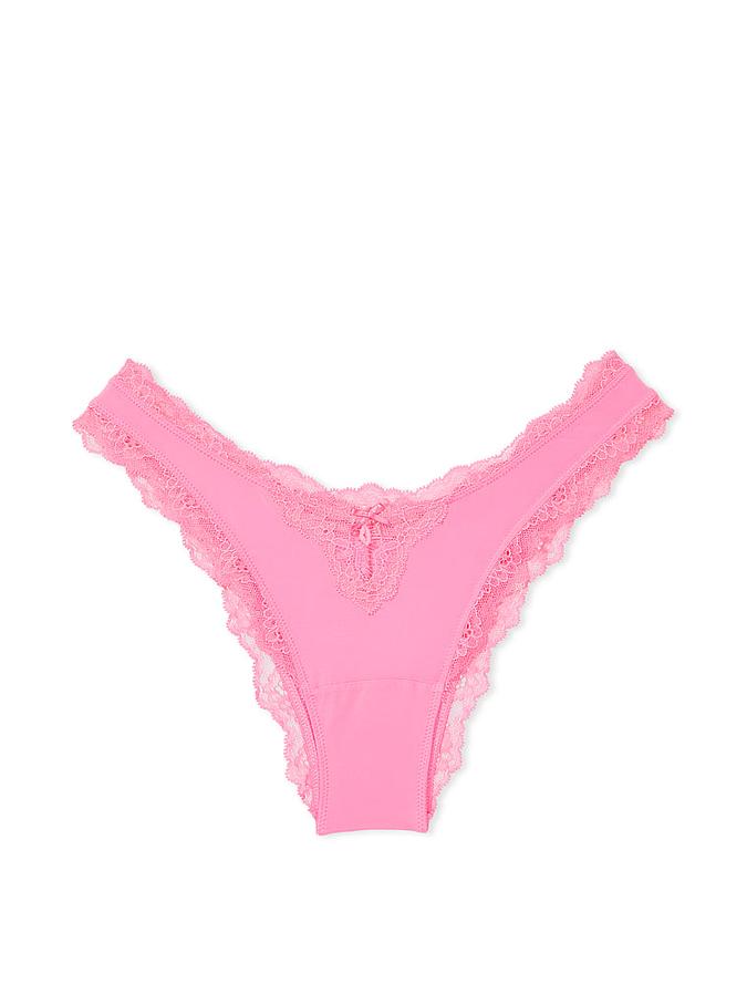 Lace-Trim Brazilian Panty image number 2